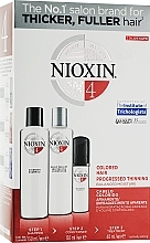 Set - Nioxin Hair Color Safe System System 4 Kit (shm/150ml + cond/150ml + mask/40ml) — photo N1