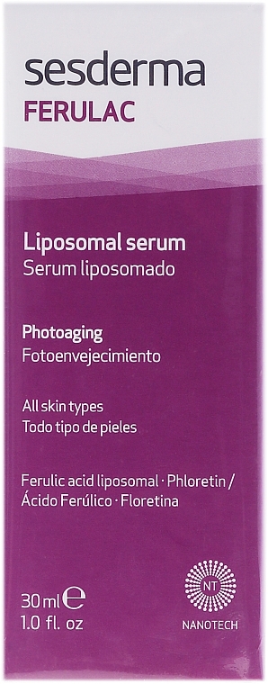 Ferulic Acid Liposomal Serum - SesDerma Laboratories Ferulac Serum — photo N2