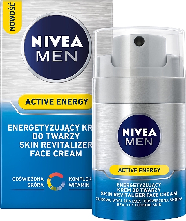 Face Cream "Active Energy" - NIVEA MEN Active Energy — photo N1