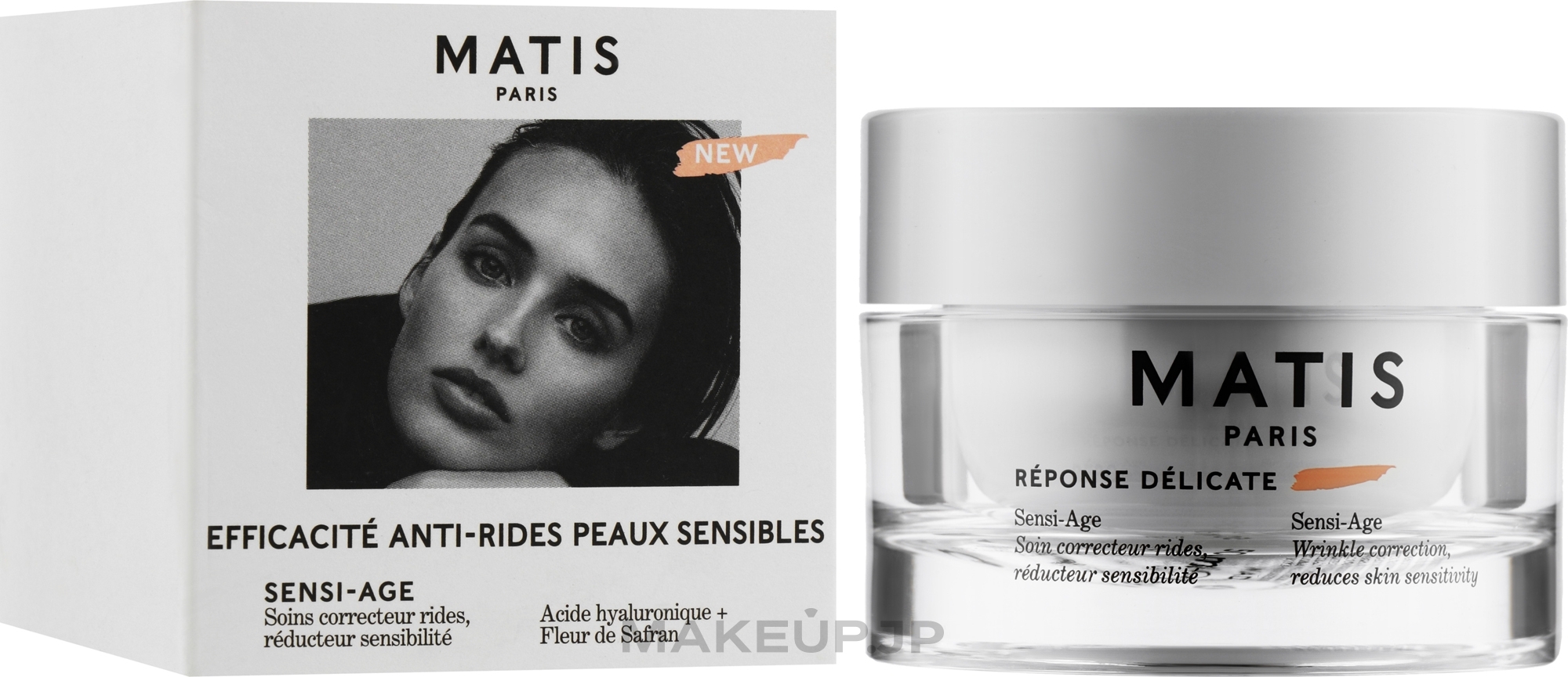 Soothing Anti-Wrinkle Cream for Sensitive Skin - Matis Reponse Delicate Sensi-Age — photo 50 ml