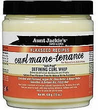 Fragrances, Perfumes, Cosmetics Hair Cream - Aunt Jackie's Flaxseed Recipes Curl Mane-Tenance Defining Curl Whip