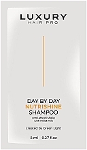 Fragrances, Perfumes, Cosmetics Shampoo for Dry Hair - Green Light Day By Day Nutrishine Shampoo With Millet Milk (sachet)