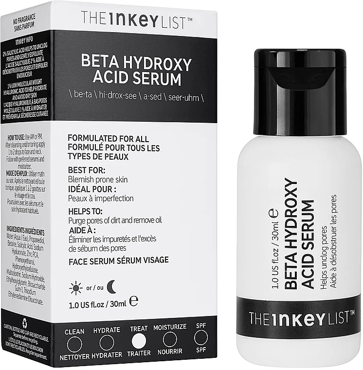 Salicylic Acid Serum - The Inkey List Beta Hydroxy Acid Serum — photo N2