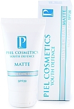 Fragrances, Perfumes, Cosmetics Mattifying Day Cream - Piel Cosmetics Youth Defence Matte Cream SPF 20