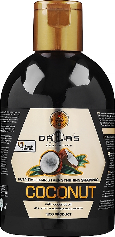 Dalas Cosmetics - Coconut Strengthening Shampoo — photo N1