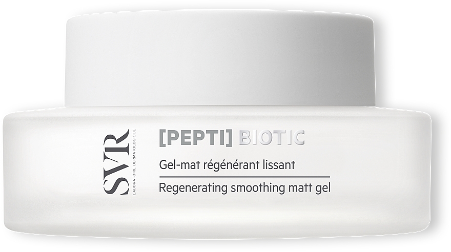 Regenerating & Smoothing Matte Gel - SVR Pepti Biotic Regenerating Smoothing Matt Gel — photo N1