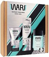 Fragrances, Perfumes, Cosmetics Set - Wars Expert For Men Sensitive (ash/90ml + ash/b/125ml + gel/200ml)