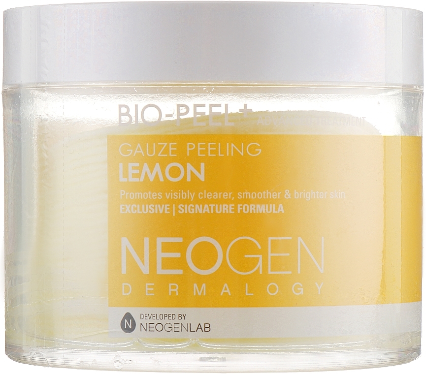 Lemon Peeling Pads - Neogen Dermalogy Bio Peel Gauze Peeling Lemon — photo N1