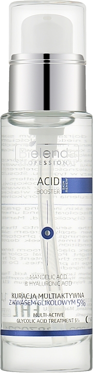Multiactive Treatment with 5% Glycolic Acid - Bielenda Professional Acid Booster — photo N1