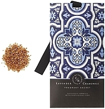 Fragrances, Perfumes, Cosmetics Lavender & Chamomile Scented Sachet - Castelbel Portuguese Tiles Lavender & Chamomile Sachet