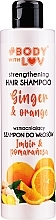 Fragrances, Perfumes, Cosmetics Ginger & Orange Shampoo - Body with Love Hair Shampoo Ginger & Orange