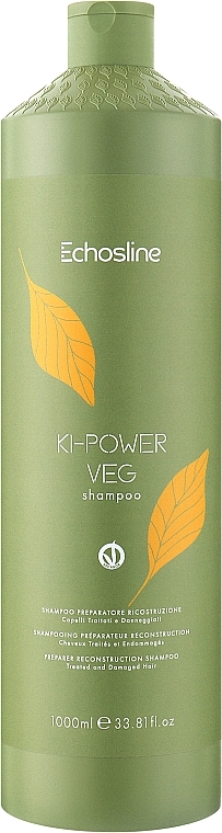 Repairing Shampoo - Echosline Ki-Power Veg Shampoo — photo N2