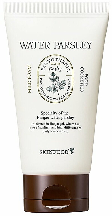 Face Cleansing Foam with Parsley Extract - Skinfood Pantothenic Water Parsley Mild Foam — photo N3