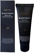 Fragrances, Perfumes, Cosmetics Snail Mucin Gel for Sensitive Skin - Ayoume Black Snail Prestige Soothing Gel