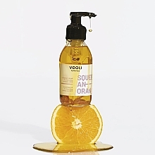 Skin Cleansing Oil with Orange - Veoli Botanica Squeeze An Orange 2-In-1 Makeup Cleansing Oil With Sweet Orange — photo N2