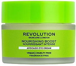 Fragrances, Perfumes, Cosmetics Eye Cream with Avocado - Revolution Skincare Nourishing Boost Avocado Eye Cream