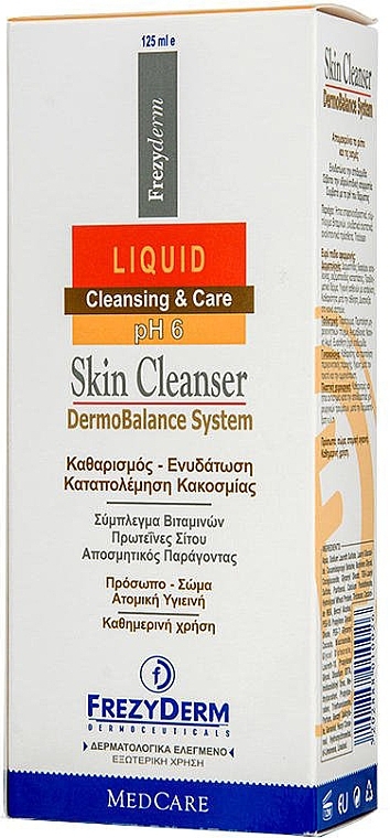 Gentle Cleansing Face and Body Cleanser - Frezyderm Liquid Skin Cleanser — photo N2