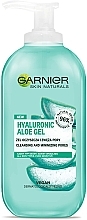 Facial Washing Gel - Garnier Hyaluronic Aloe Gel Wash — photo N2