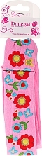 Fragrances, Perfumes, Cosmetics Hair Band, 5495, pink in flowers - Donegal