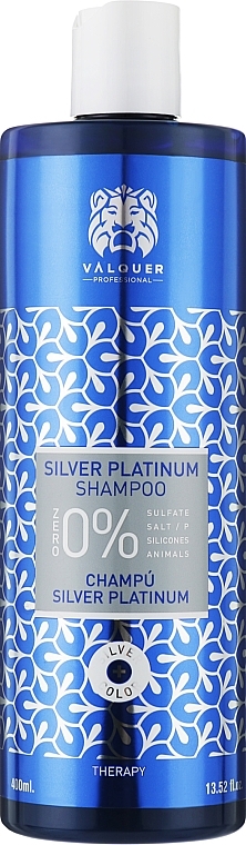 Shampoo - Valquer SIlver Platinum Shampoo — photo N8