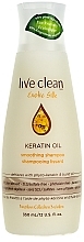 Fragrances, Perfumes, Cosmetics Smoothing Shampoo - Live Clean Keratin Oil Moisturizing Shampoo