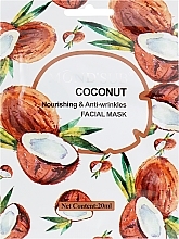 Fragrances, Perfumes, Cosmetics Coconut Face Mask - Mond'Sub Nourishing & Anti-wrinkles Facial Mask Coconut