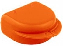 Teeth Braces & Denture Storage Box, Orange  - Falcon Classic Midi — photo N1