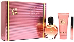 Fragrances, Perfumes, Cosmetics Paco Rabanne Pure XS For Her - Set (edp/80ml + edp/10ml + b/lot/100ml)