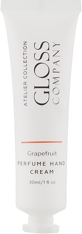 Hand Cream - Gloss Company Grapefruit Atelier Collection — photo N1