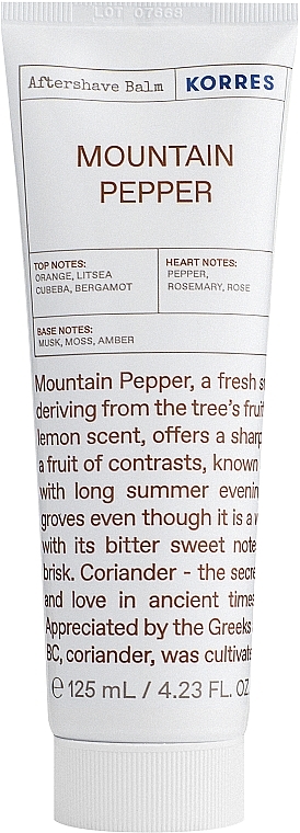 Korres Mountain Pepper - After Shave Balm — photo N1