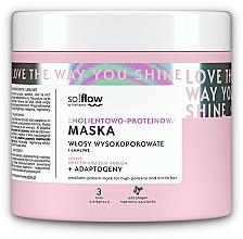 Mask for Porous Hair - So!Flow by VisPlantis Protein Emollient Mask — photo N1