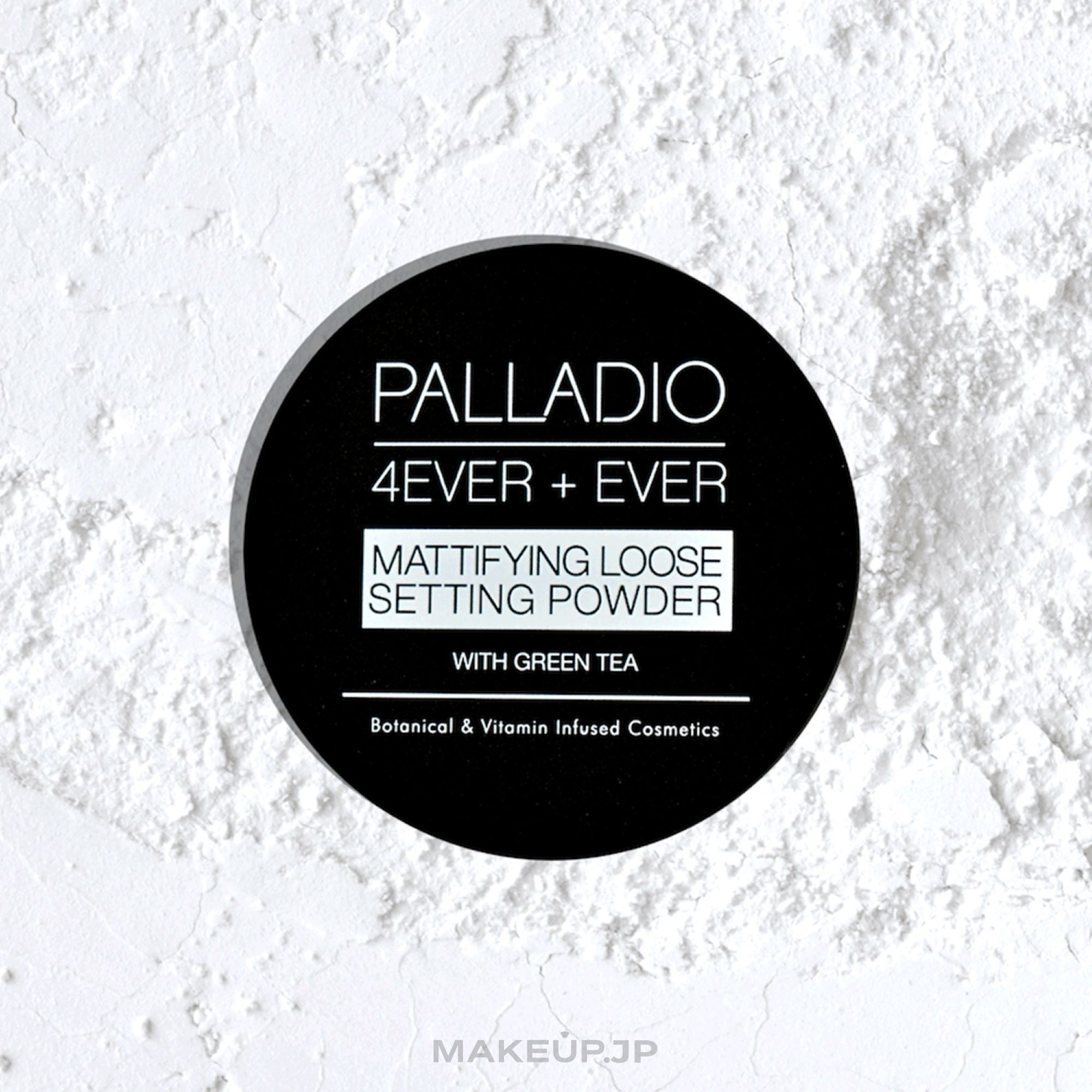 Mattifying Powder - Palladio 4 Ever+Ever Mattifying Loose Setting Powder — photo Translucent