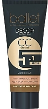 Fragrances, Perfumes, Cosmetics CC Cream - Svoboda Ballet Decor Perfect One CC Cream