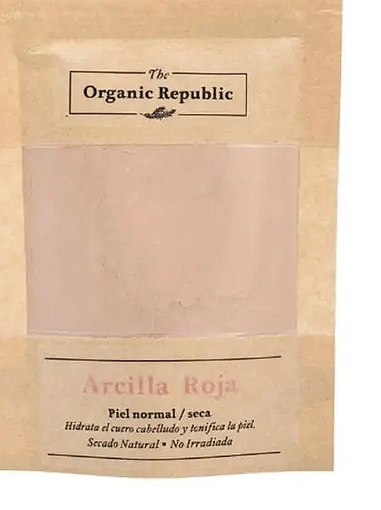 Body Scrub - The Organic Republic Arcilla Roja Body Scrub — photo N3