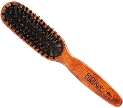 Natural Bristle Wooden Hair Brush, 00327 - Eurostil — photo N1