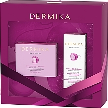 Fragrances, Perfumes, Cosmetics Set - Dermika Re.Visage (f/cr/50ml + eye/lip/cr/15ml)