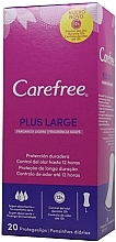 Fragrances, Perfumes, Cosmetics Daily Liners, 20 pcs - Carefree Plus Large