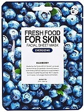 Fragrances, Perfumes, Cosmetics Blueberry Sheet Mask - Superfood For Skin Facial Sheet Mask Blueberry Energizing