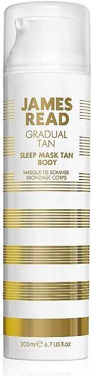 Night Body Mask "Care & Tan" - James Read Gradual Tan Sleep Mask Tan Body — photo N2