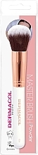 Fragrances, Perfumes, Cosmetics Powder Brush - Dermacol Master Brush Rose Gold D55