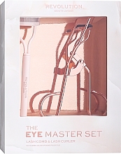 Eye Master Set, Lash Comb & Lash Curler - Makeup Revolution  — photo N1