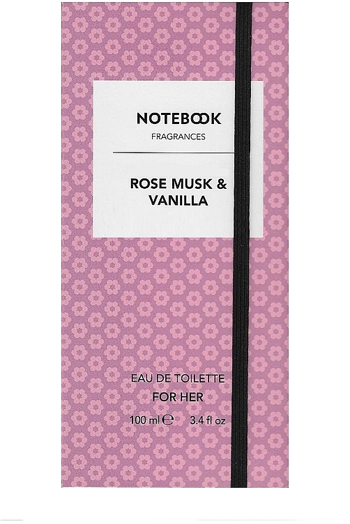 Notebook Fragrances Rose Musk & Vanilla - Eau de Toilette — photo N2