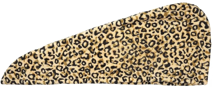 Hair Dryer Turban, leopard - W7 Turban Hair Drying Leopard — photo N1