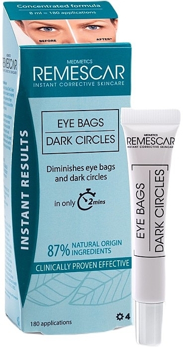 Anti-Puffiness & Dark Circles Eye Corrector - Remescar Eye Bags & Dark Circles Vegetable Formula — photo N1