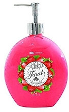 Shower Gel - IDC Institute Scented Fruits Shower Gel Strawberry — photo N1