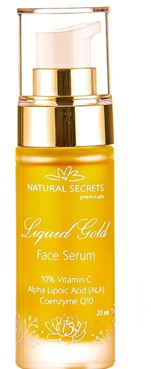 Revitalizing Face Serum - Natural Secrets Liquid Gold — photo N1