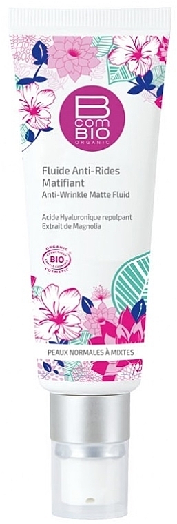 Anti-Wrinkle Fluid - BcomBIO Anti-Wrinkles Matte Fluid For Normal To Combination Skin — photo N1