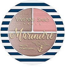 Fragrances, Perfumes, Cosmetics Contouring Palette - Vivienne Sabo Mariniere Palette Contouring