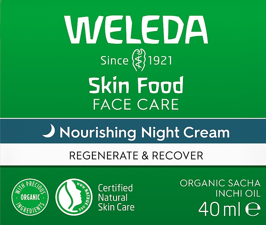 Nourishing Night Face Cream - Weleda Skin Food Nourishing Night Cream — photo N2