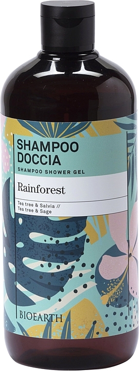 Shampoo & Shower Gel ‘Rainforest’ - Bioearth Rainforest Shampoo Shower Gel — photo N1